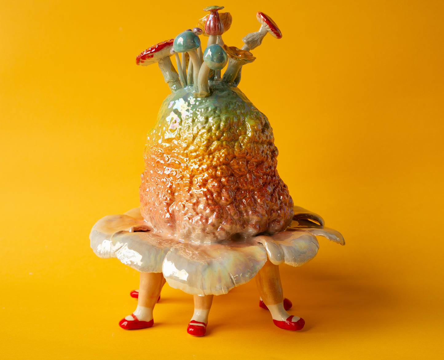 Kingfisher in the Pomelo