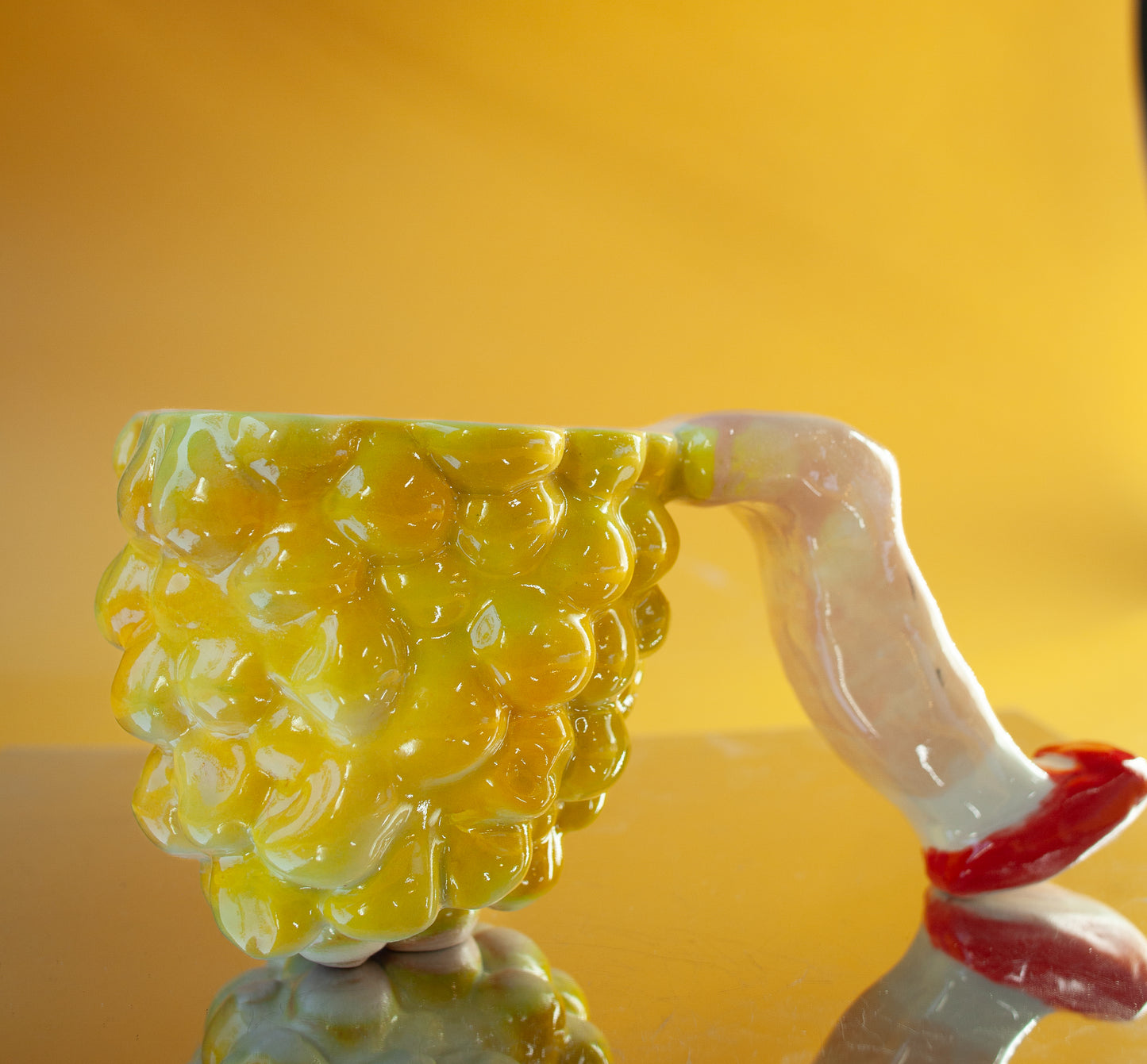 BlackBerry Leg Mug