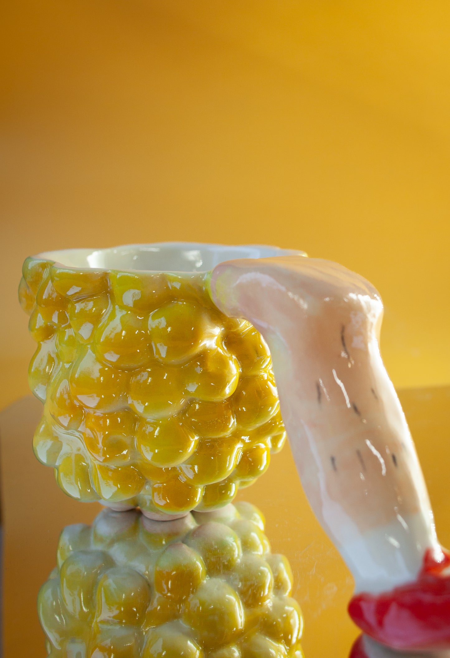 BlackBerry Leg Mug