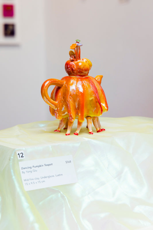 12. Dancing Pumpkin Teapot