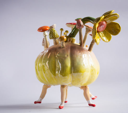 Pumpkin Sculpture -- Sale
