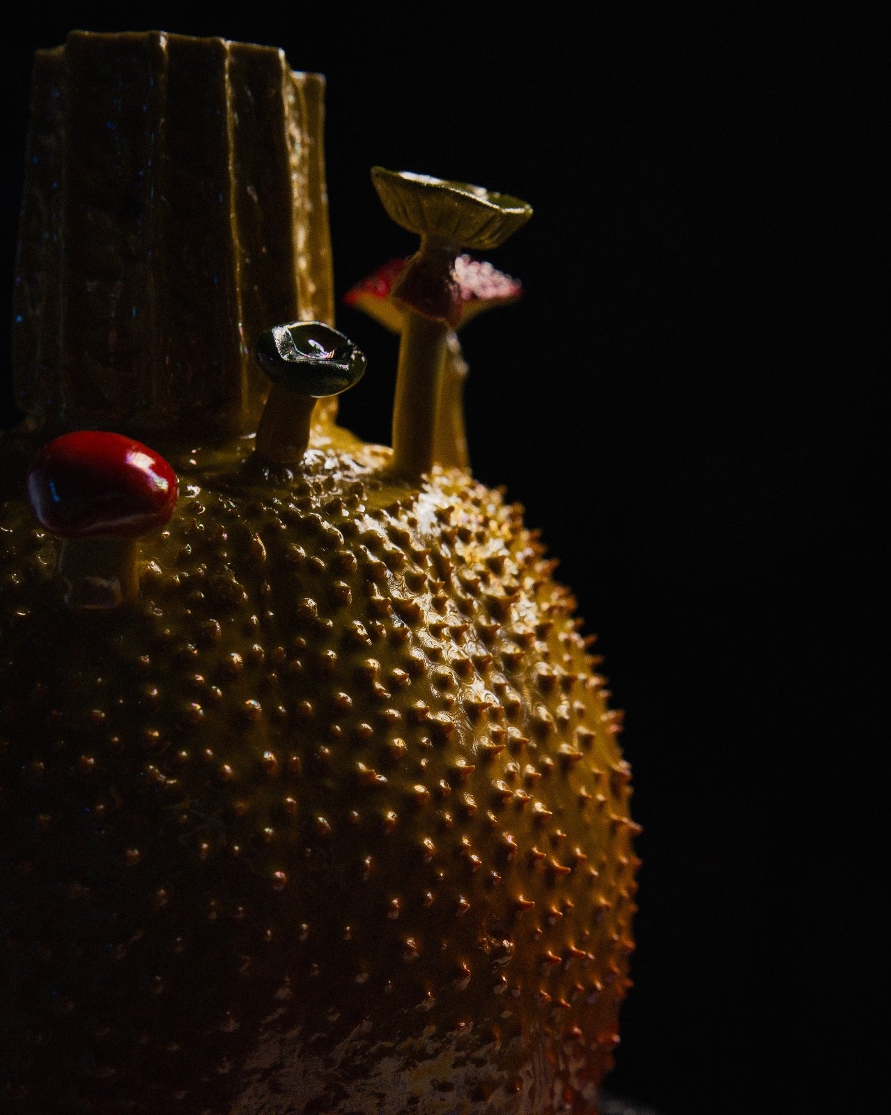 Dancing Gac Fruit with Silver Skirt