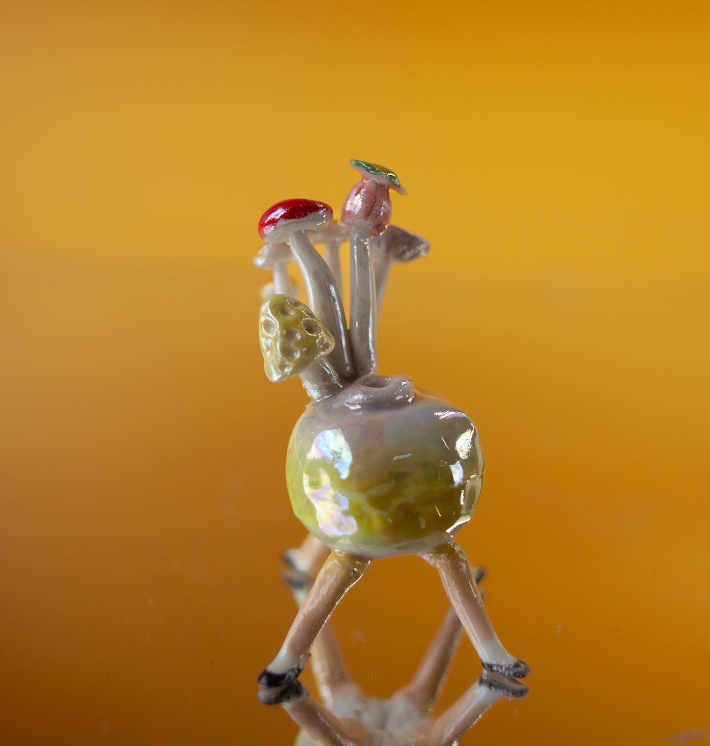 Mini Dancing Pumpkin Insence Holder