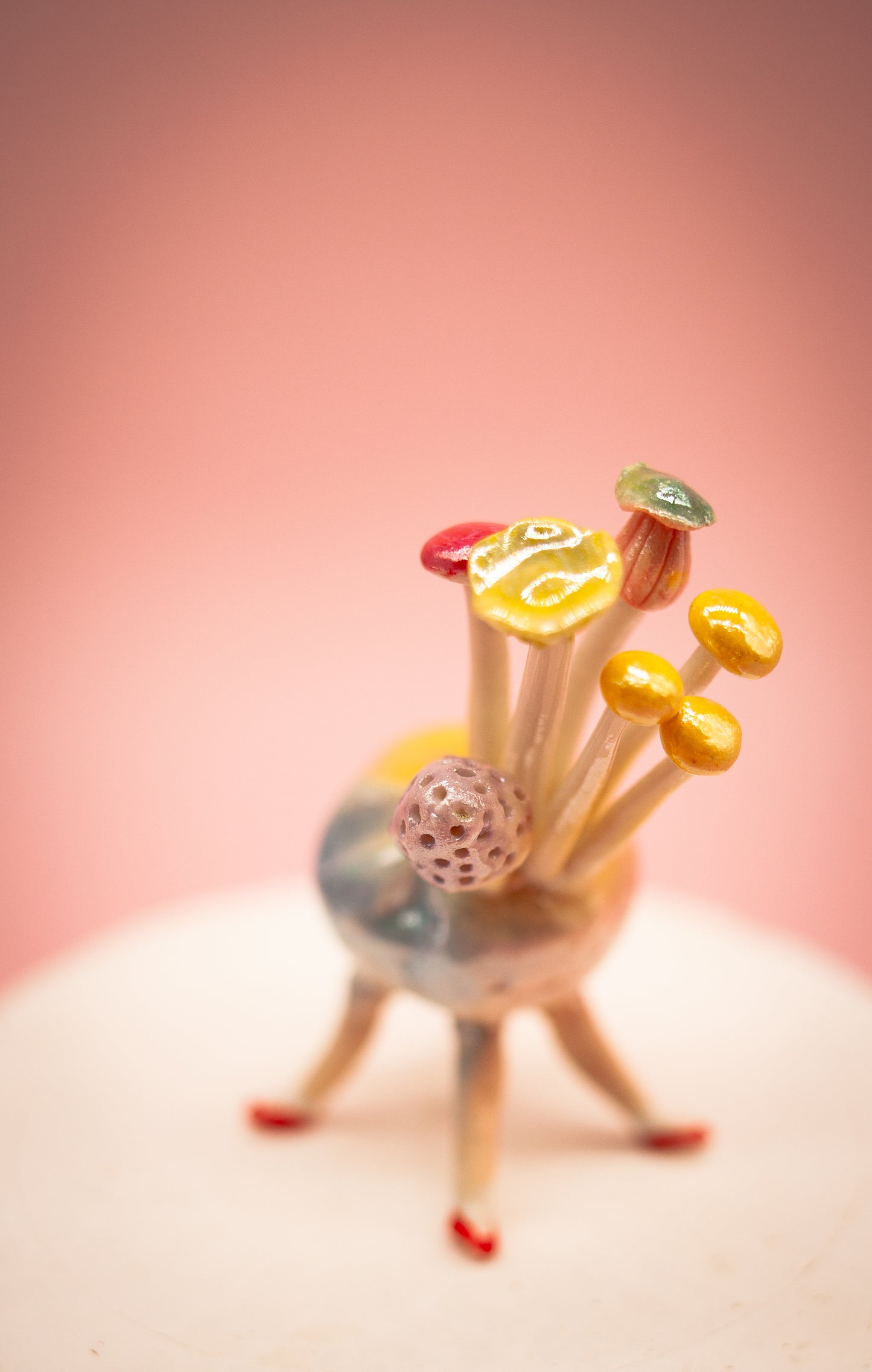 Mini Dancing Pumpkin Insence Holder