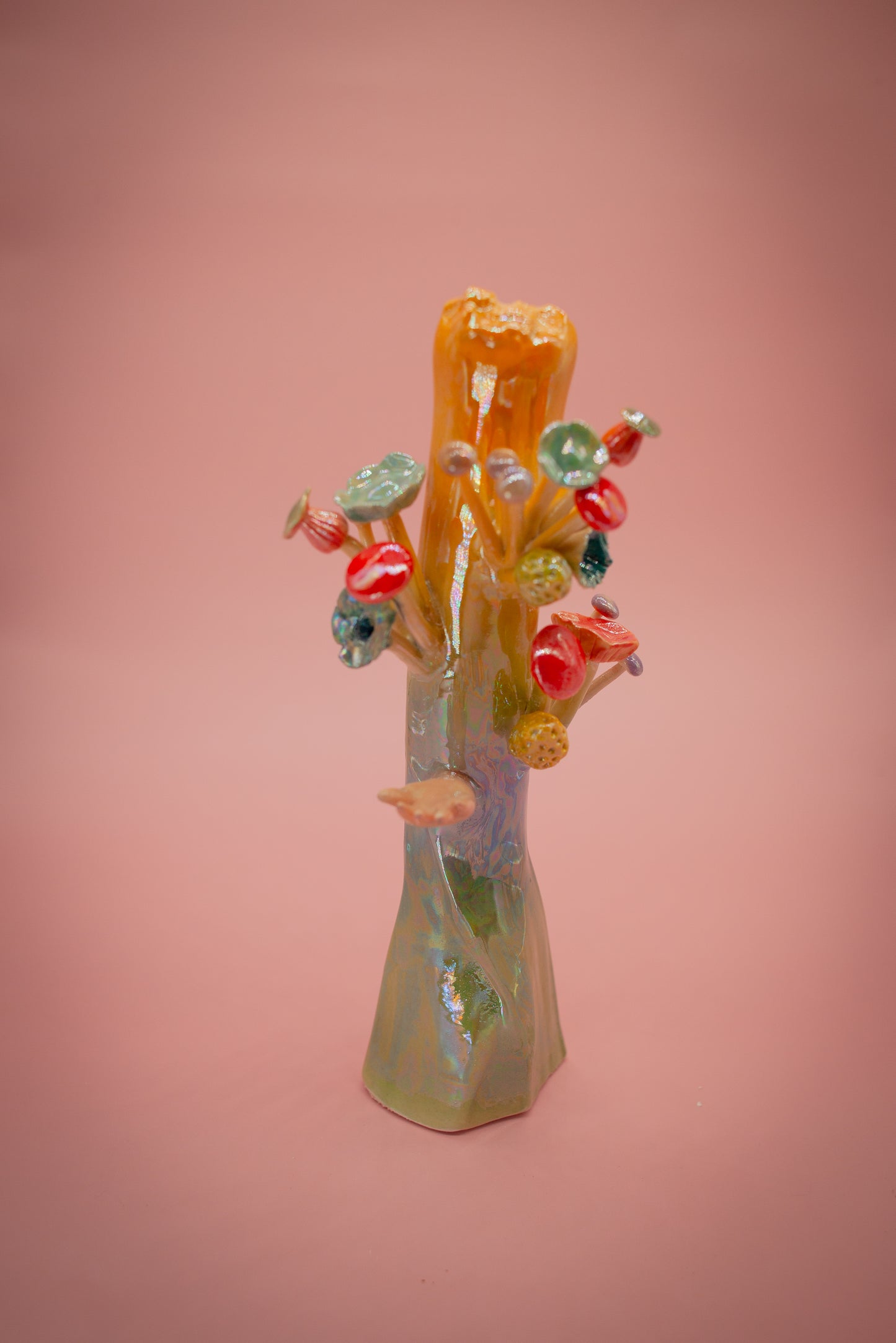 Leek Hand Hook With Mushrroms (wall hanging piece)