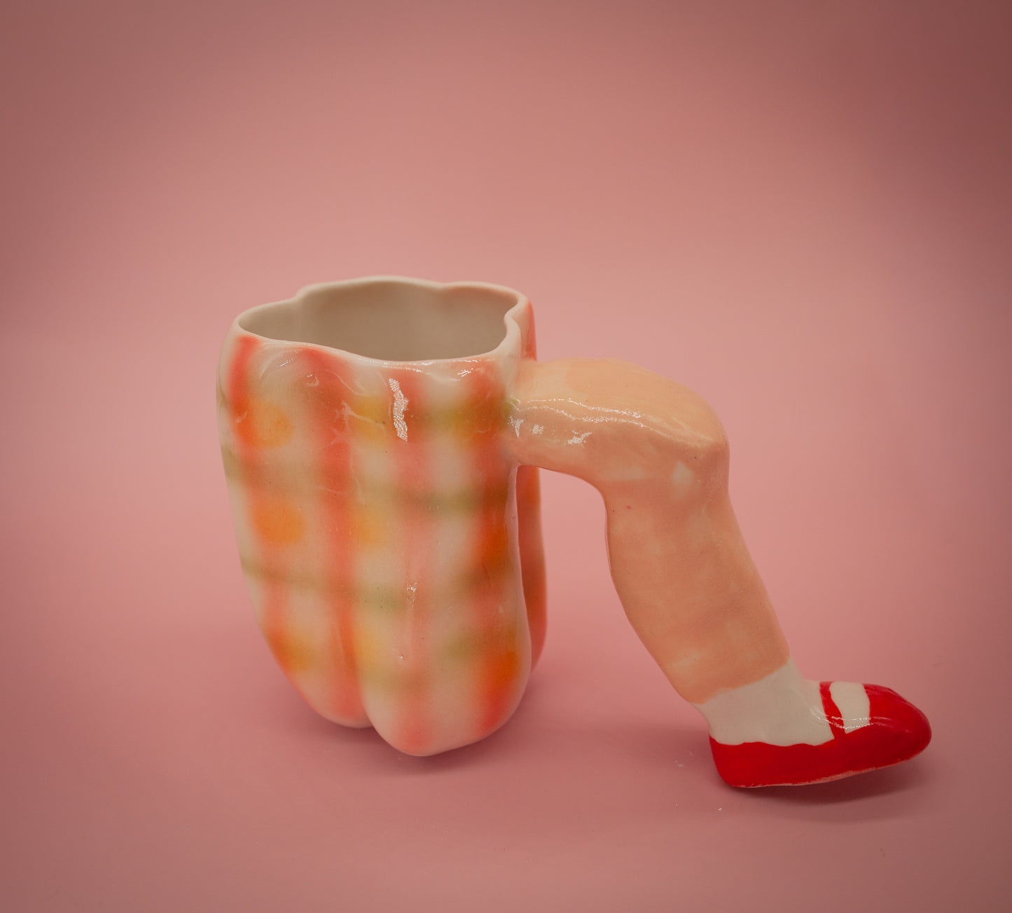 Capsicum Mug With Leg Handle