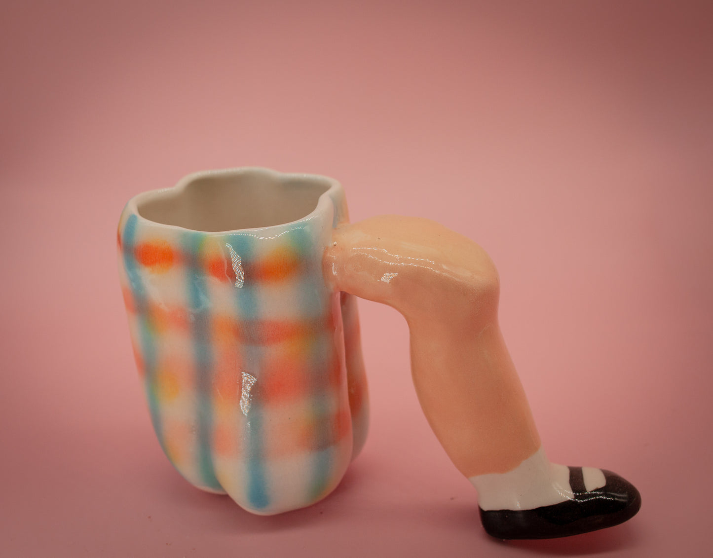 Capsicum Mug With Leg Handle