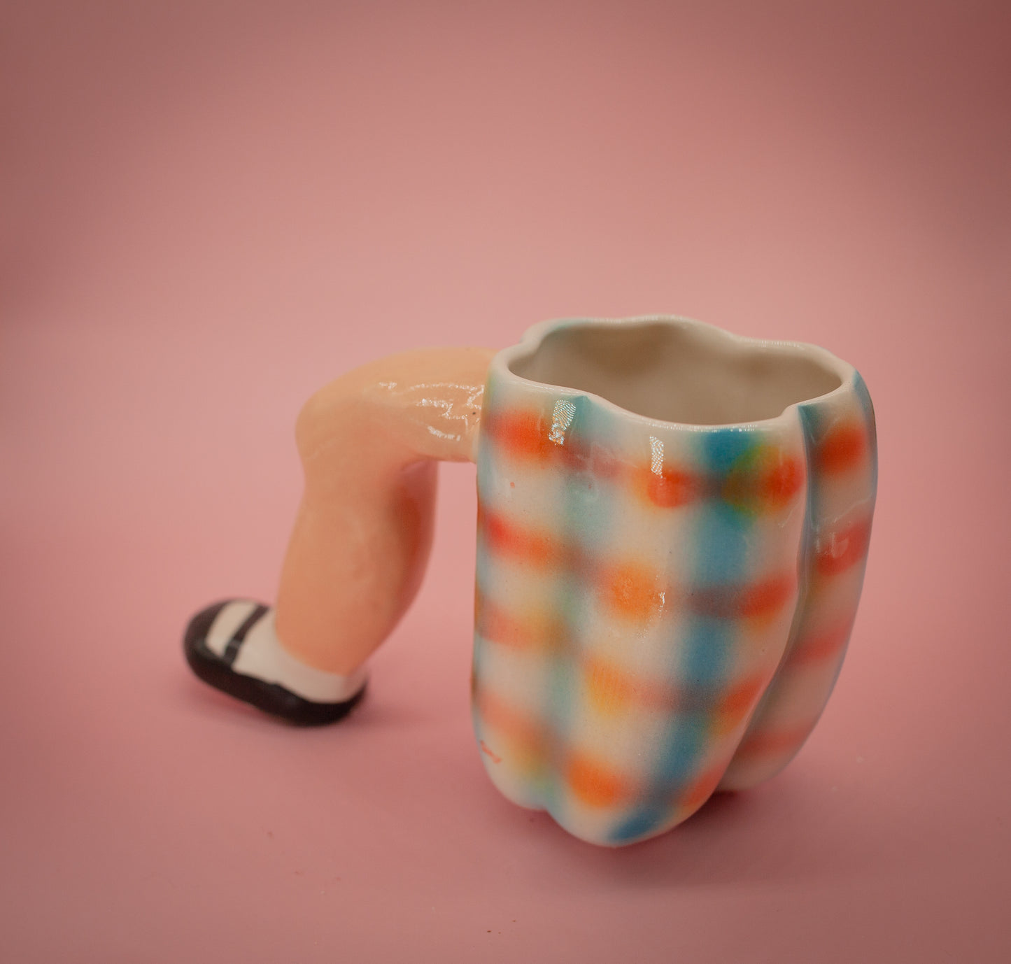 Capsicum Mug With Leg Handle