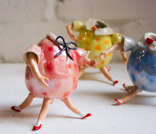 Little Dancing Pear Girl (red)