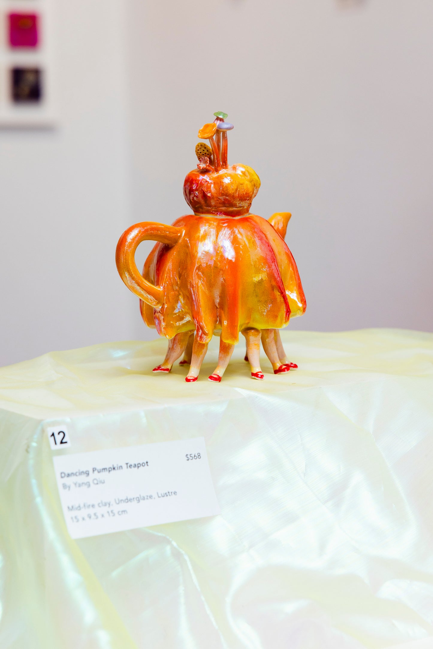 12. Dancing Pumpkin Teapot
