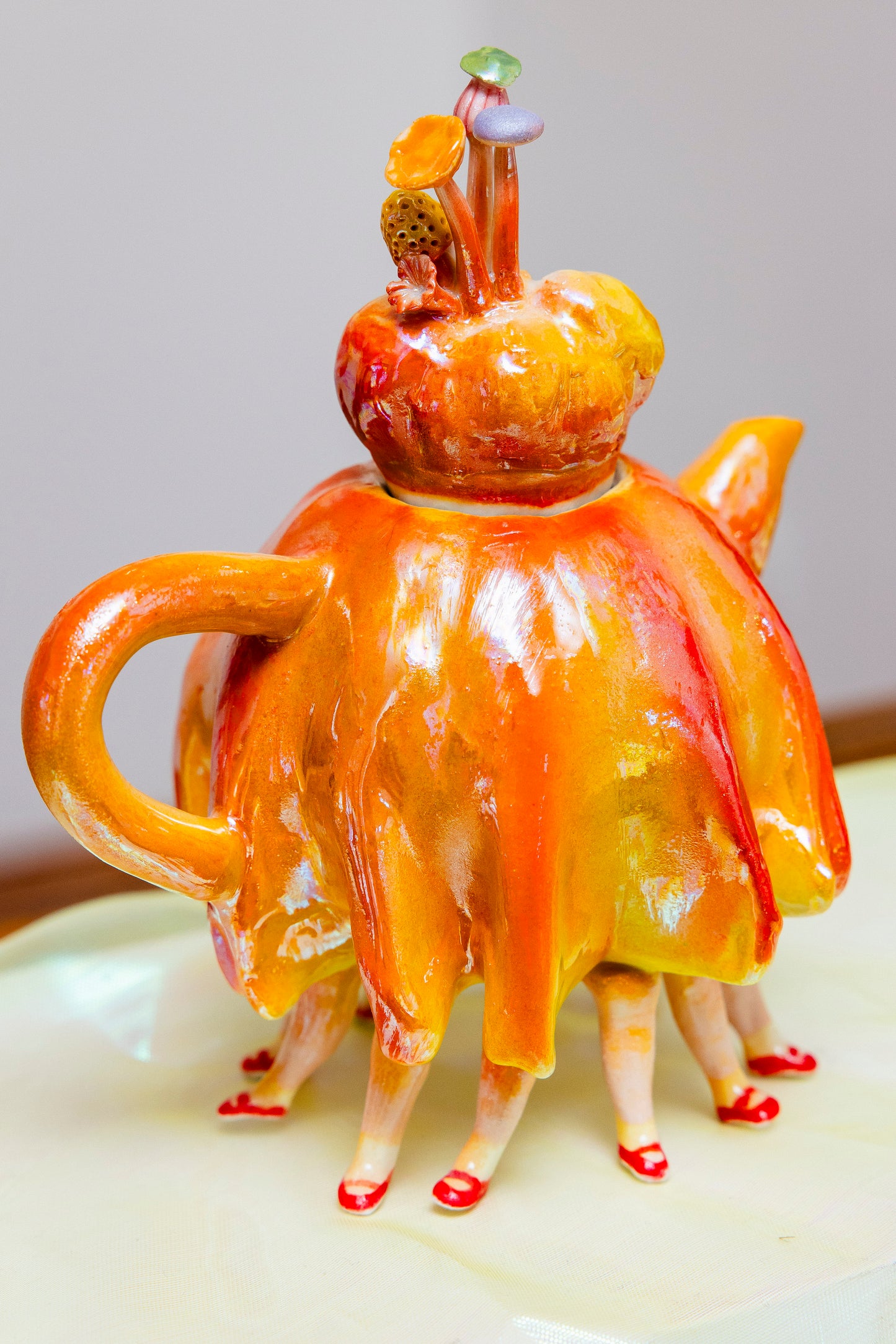 12. Dancing Pumpkin Teapot
