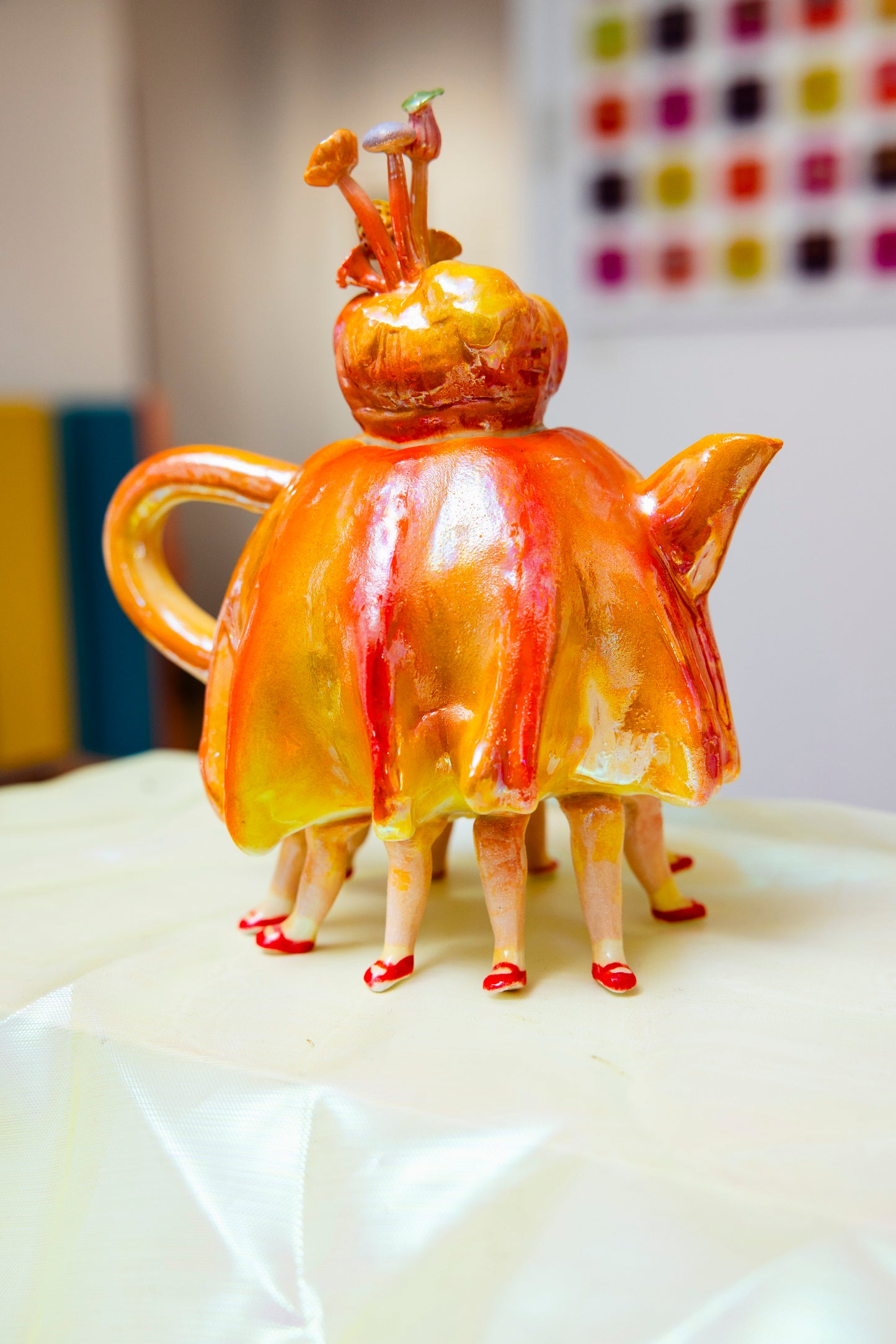12. Dancing Pumpkin Teapot