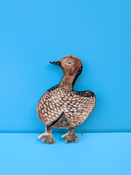 Chestnut Teal Wall Hanging Artwork