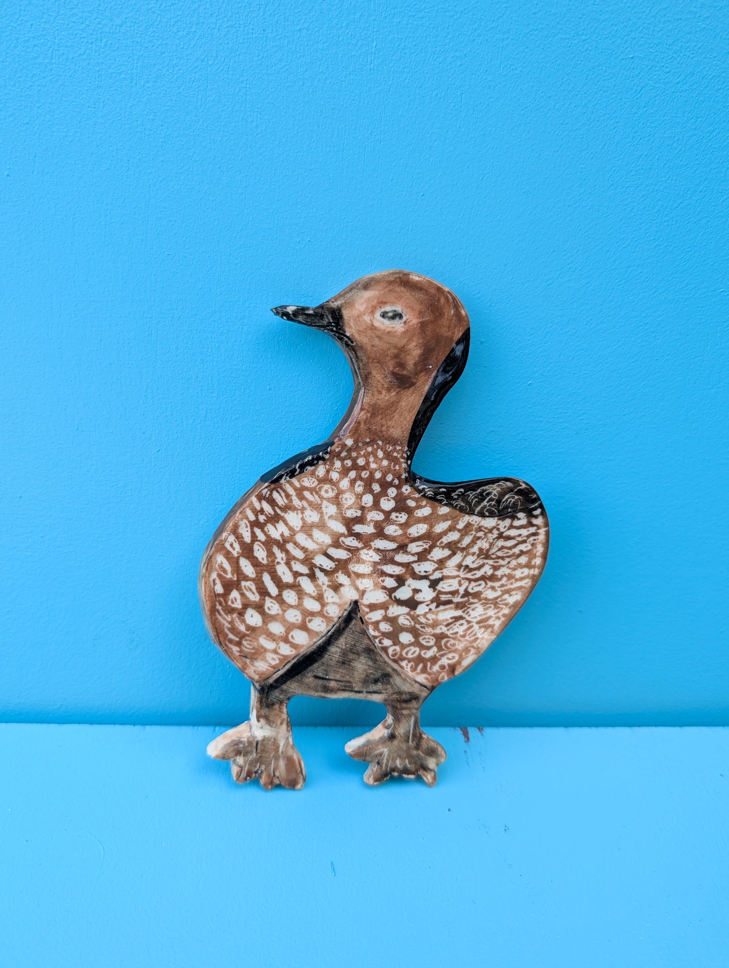 Chestnut Teal Wall Hanging Artwork