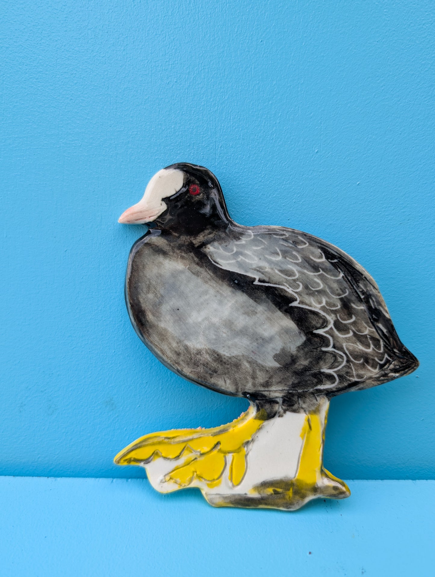Eurasian Coot Wall Hanging Artwork