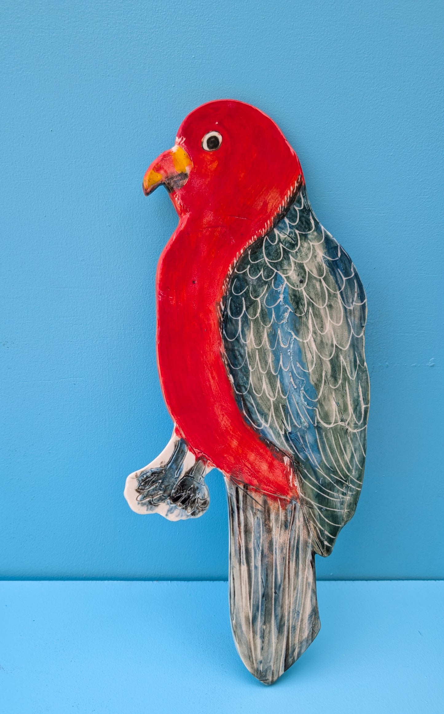 King Parrot Wall Hanging Artwork