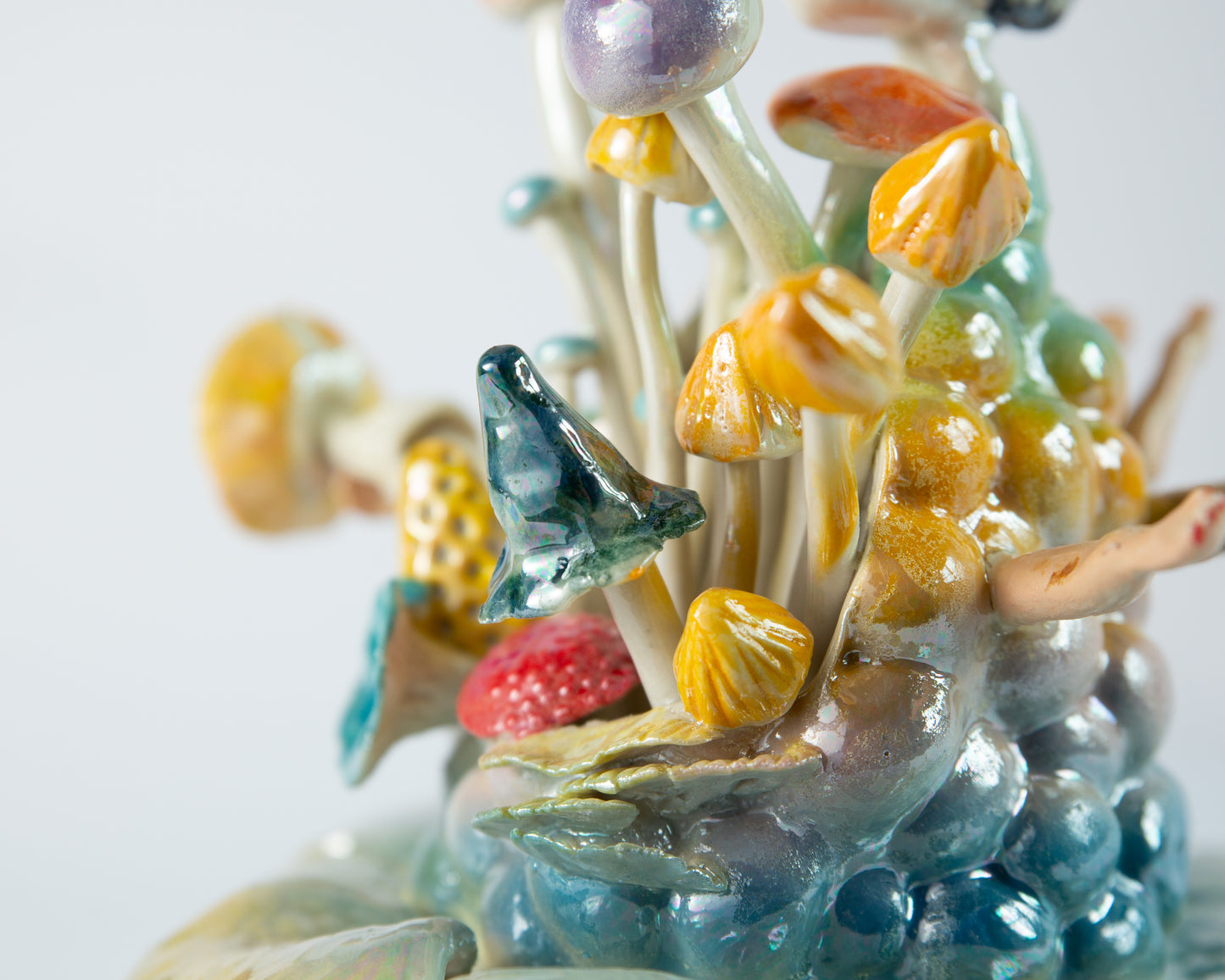 Pelican On The Dancing Blackberry