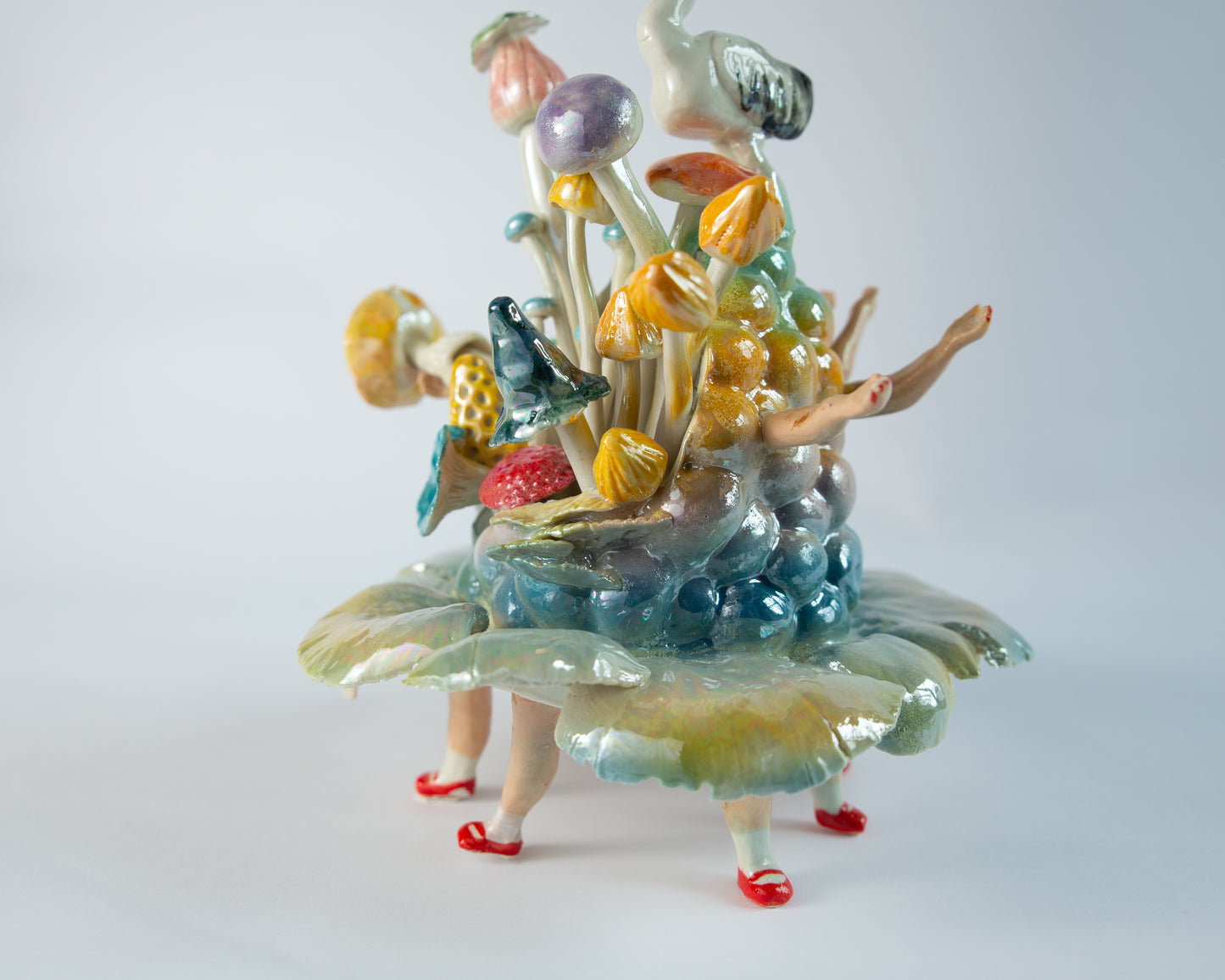 Pelican On The Dancing Blackberry